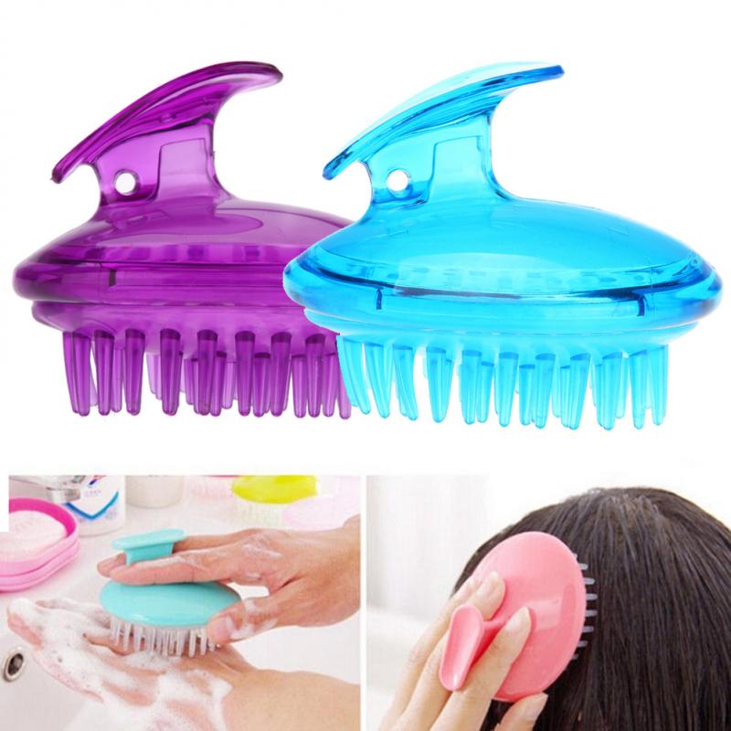 Massager Kam Gezondheidszorg Hoofdhuid Massage Borstel Shampoo Douche Spa Borstel Siliconen Kam Bloedsomloop Bevorderen