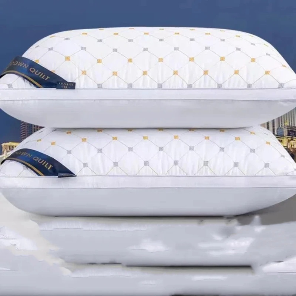 Almohadas de hotel diseñadas específicamente para protección de la columna cervical y ayuda para el sueño Uso doméstico Dormitorio Núcleo de almohada individual
