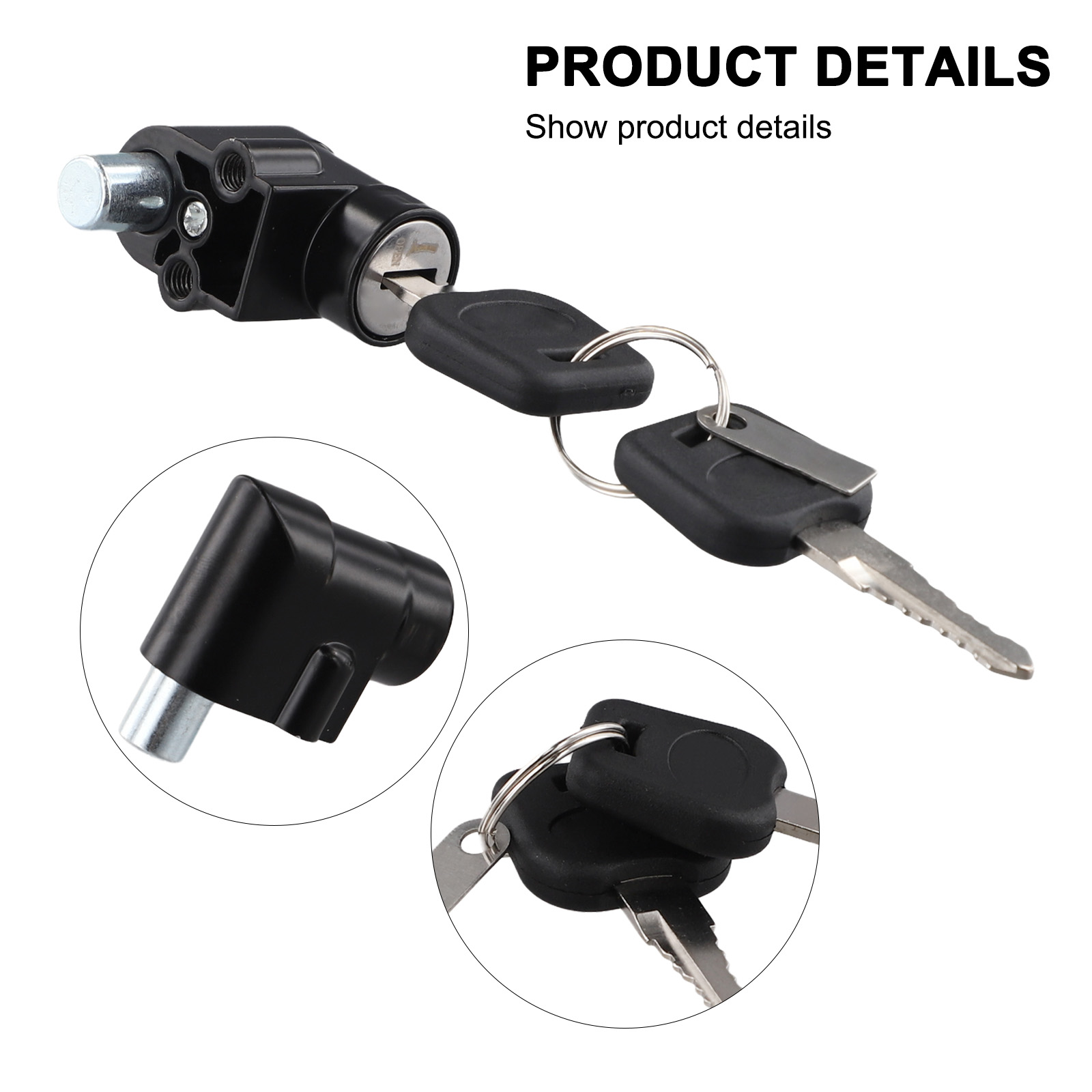 Fiets Voor-Hailong Case Lock Power Lock Sleutel Voor-Hailong 1 Batterij Case Voor-Hailong Ebike vervangende Accessoires