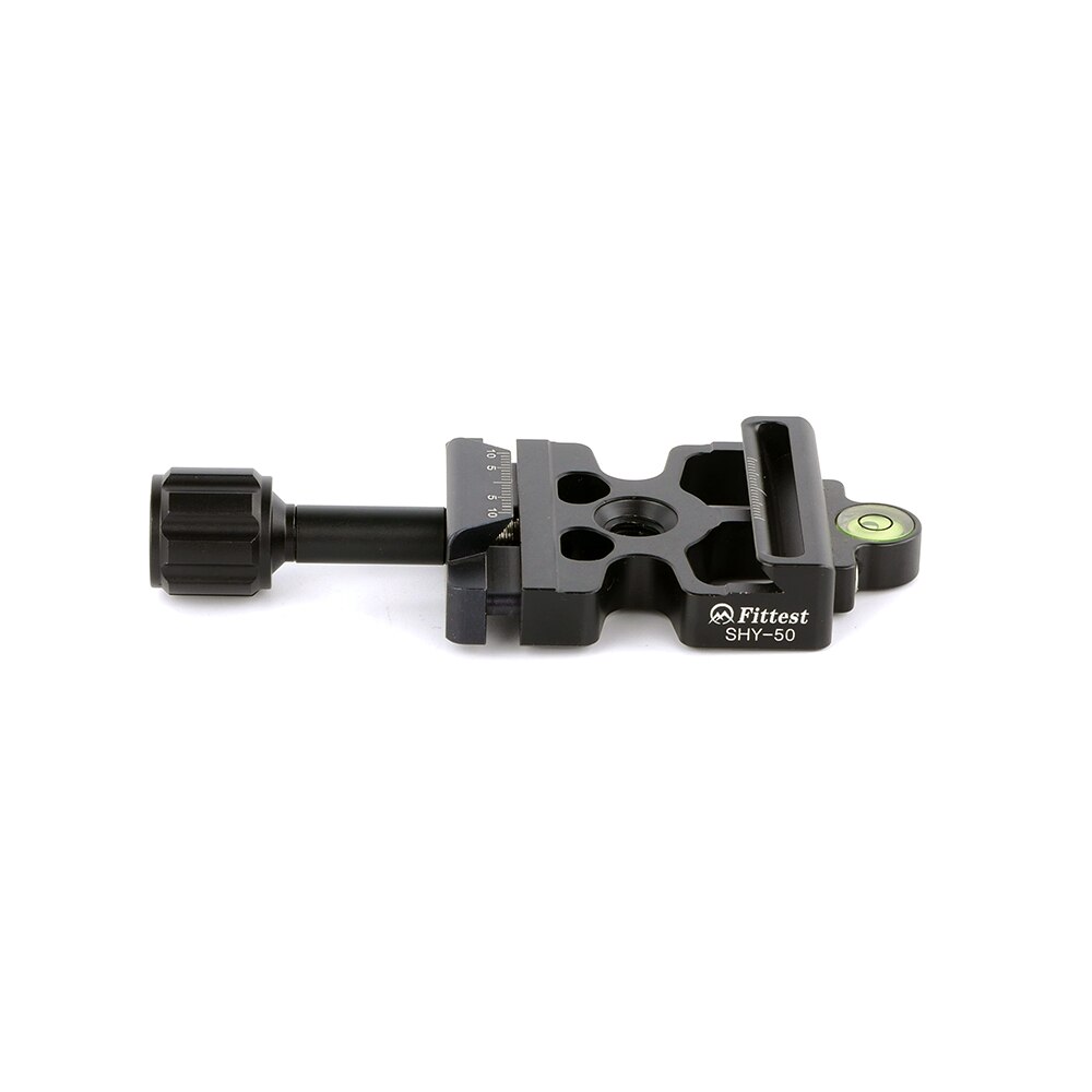 3in1 Clamp Compatible with Arca Swiss Manfrotto 200pl-14 410pl-14 Quick Release Plate Tripod Head Mount Adapter