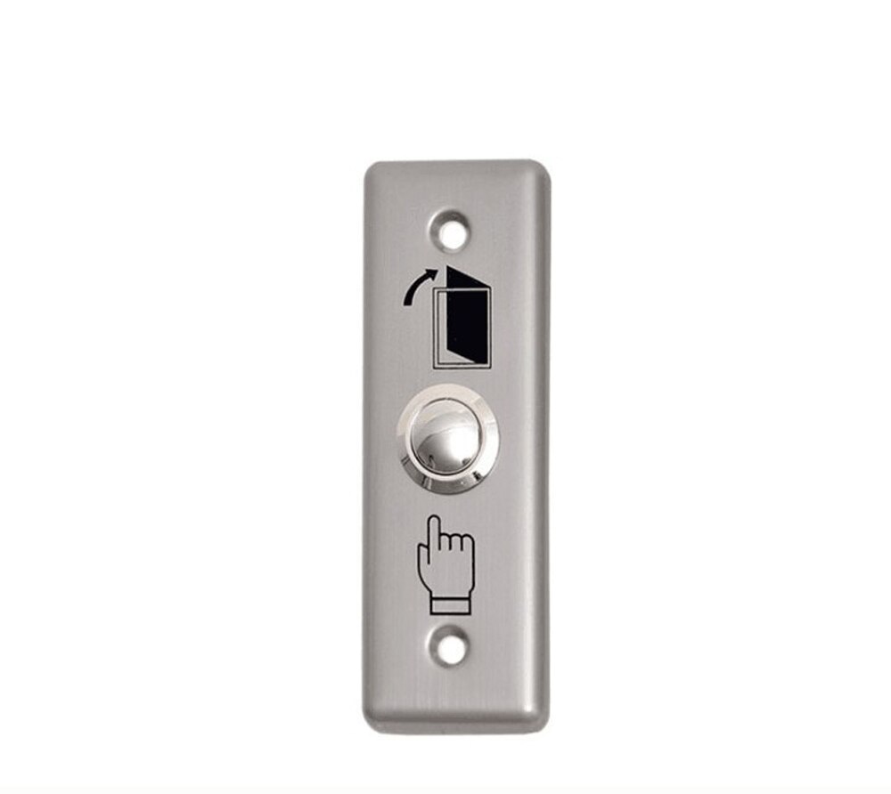 Rectangle Stainless Steel Exit Push Door Release Button Switch For Door Access Control