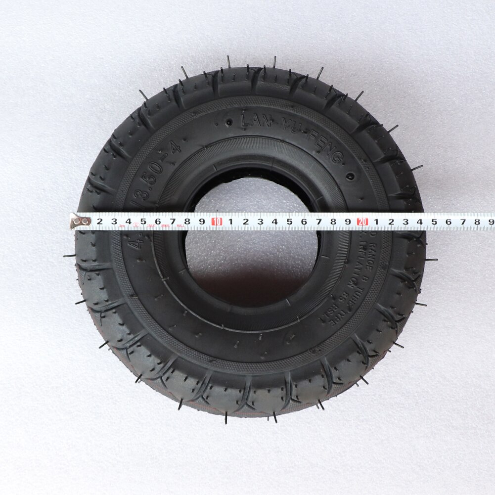 4.10/3.5-4 Heavy Duty Inner Tube Outer Tyre For Goped Bigfoot Big Foot Scooter BladeZ Moby 4 Inch Innertube 4.10 X 3.50-4