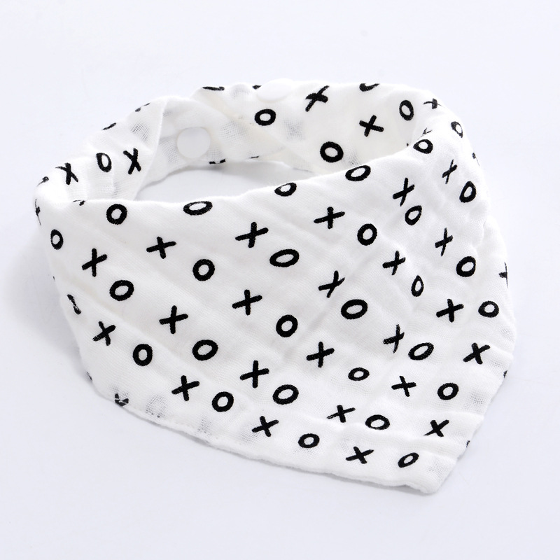 Slabbers Jongen Meisje Bandana Water Absorberen Bib Burp Doek Driehoek Katoenen Sjaal Baby Burp Baby Kerst Accessoires