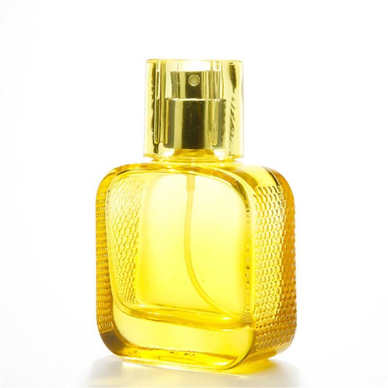 Mub-30Ml Gekleurde Dikke Glazen Navulbare Parfumfles Verstuiver Metal Sproeier Pomp Lege Container Parfum Flessen Met Spray