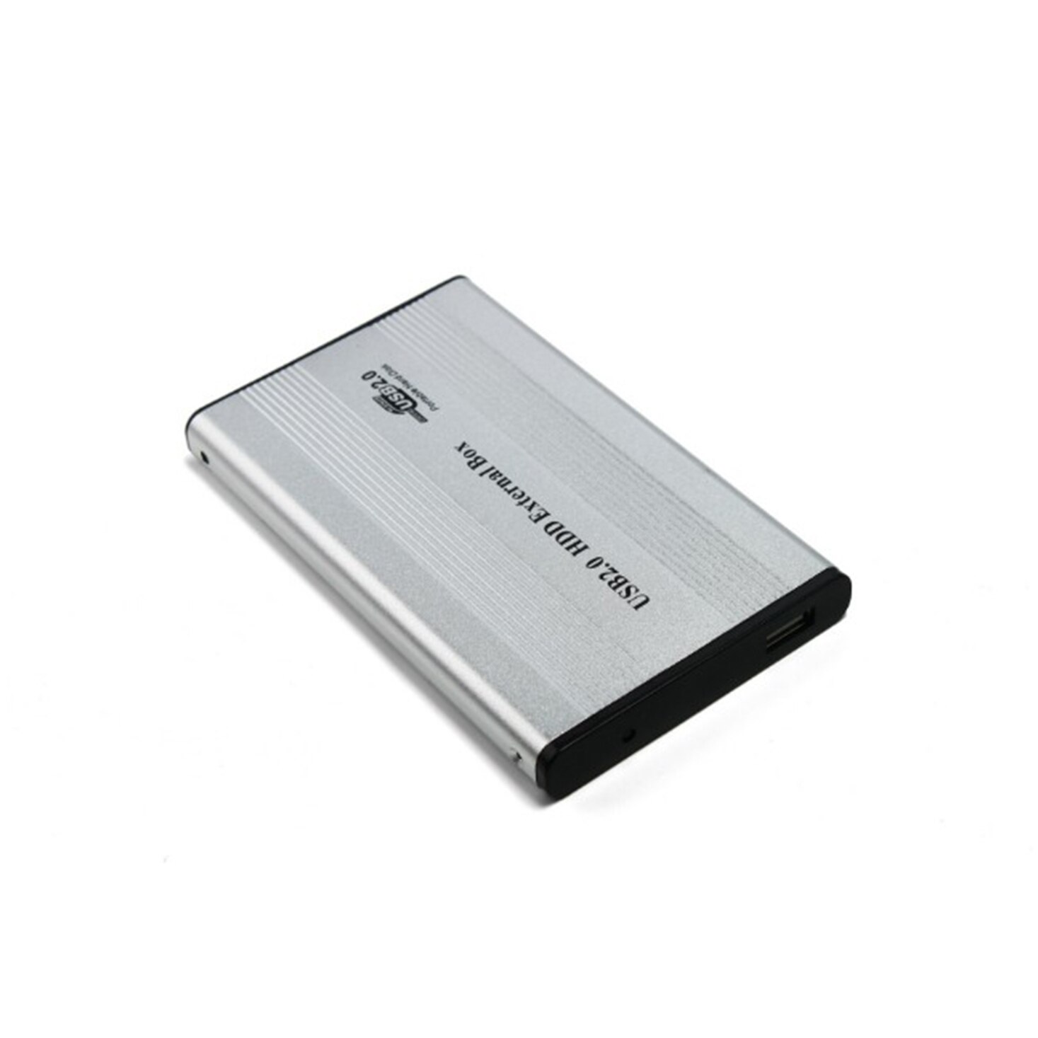 USB 2.0 portable IDE Port disque dur boîtier boîtier boîtier externe 2.5 pouces HDD boîte Caddy en alliage d'aluminium pour ordinateur portable PC