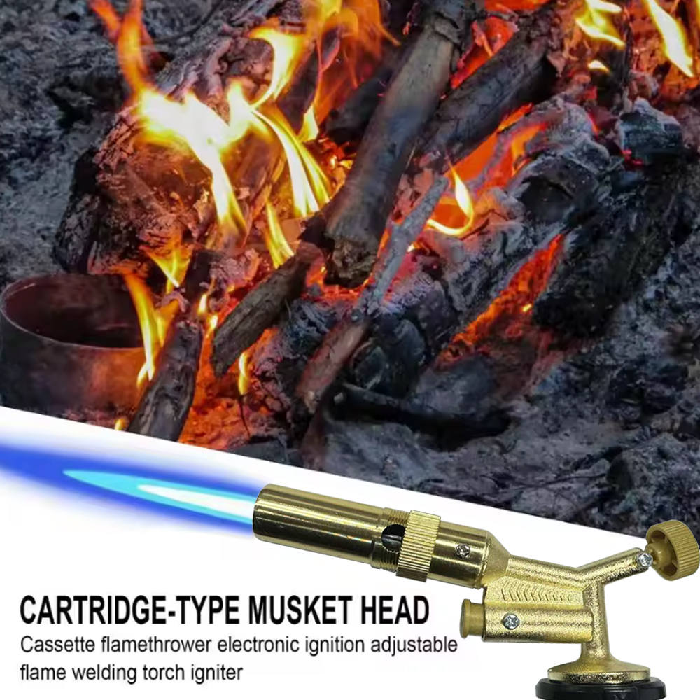 Schweißgasbrenner, tragbare Flamme, Butanbrenner, draussen, Camping, Grill, Feuerzeug, Flammenwerfer, Küchenbedarf, Schweißgeräte