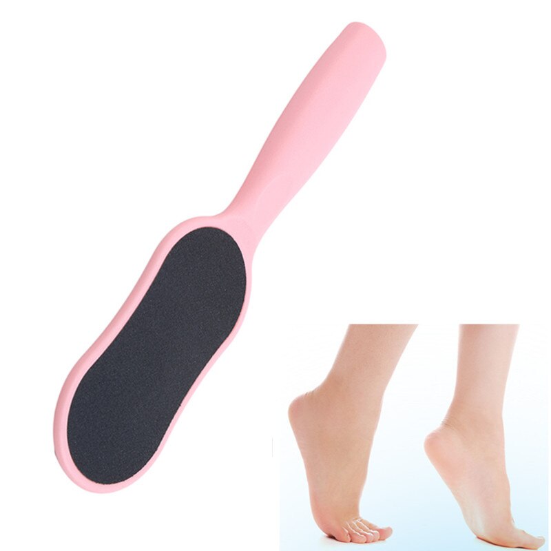 1pc fods fil gnidning fodlister pedicure sandvask fødder børste fil død hud kokonfjerner fodplejeværktøj