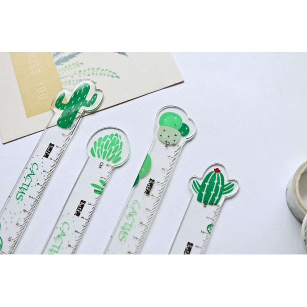 Słodki kreskówka marchew kaktus władca uczeń rysunki narzędzie robić rysowania nauka papiernicze rysunek szkolne materiały biurowe