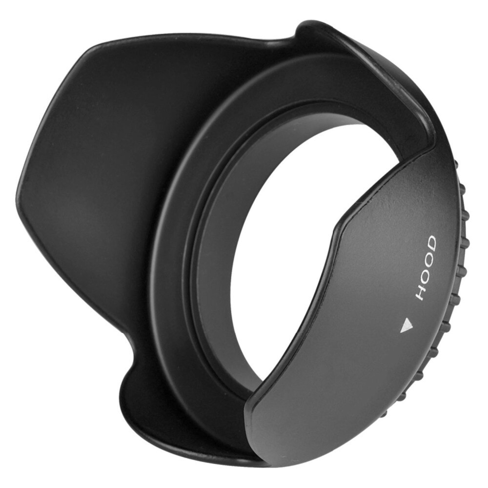 40.5mm capuz da lente de flor para sony, alpha a6500 a6400 a6300 a6100 a6000 a5100 a5000 NEX-6 NEX-5T NEX-5N NEX-3N NEX-5R lente de 16-50mm