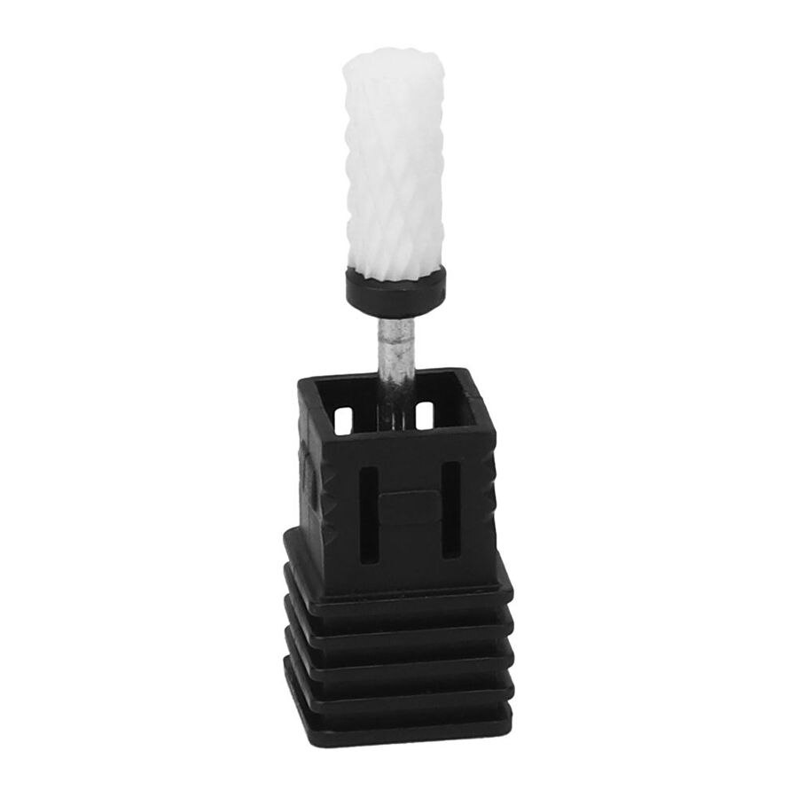 Fresadora para máquina de manicura, juego de brocas de uñas, cortadores de molino de cerámica, accesorios de uñas pedicura, herramientas para manicura, boquillas: E