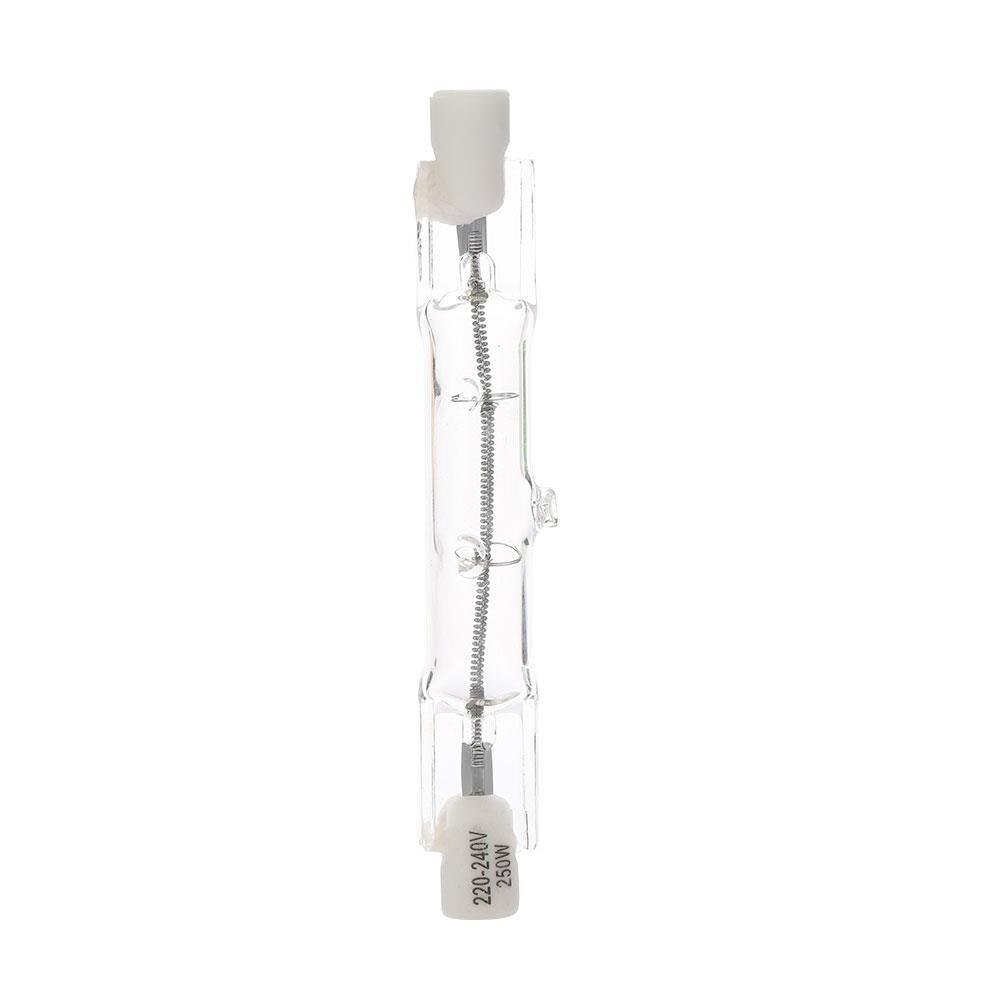 Wolfraamjodiumlamp halogeenlamp kamerverlichting huishoudelijke benodigdheden binnen buiten glas 250w transparant 220v-240v r7s veilig