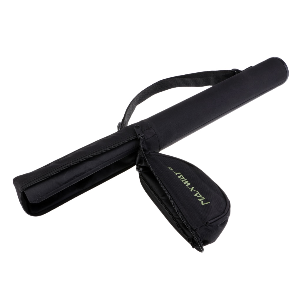 Waterproof Fly Fishing Rod Bag Tube Rod Storage Case for Fly Fishing Rod and Reel Lure Gear Combo Kits Travel Carry Bag