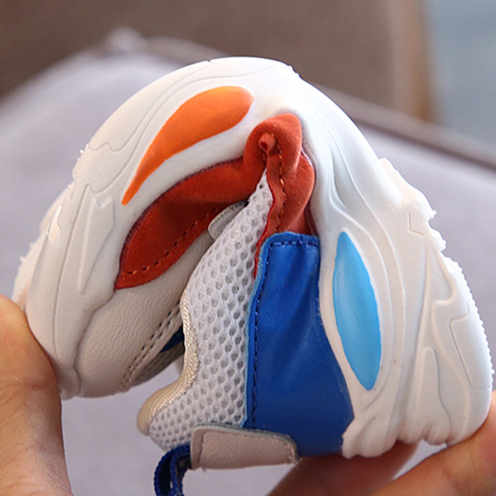 Frühling Herbst freundlicher lässig Schuhe Kleinkind Kleinkind freundlicher Baby Jungen Mädchen Gittergewebe Atmungsaktive Sport Laufschuhe Turnschuhe freundlicher Schuhe
