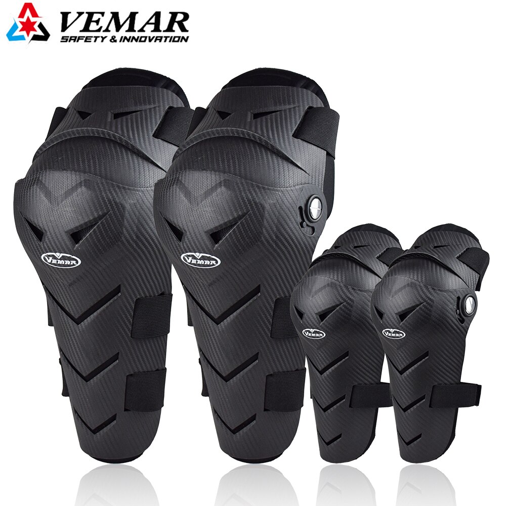 Motorcycle Protective Gear protection motocross moto MTB BMX DH Bike motorcycle knee protect 2 sets/4 pcs