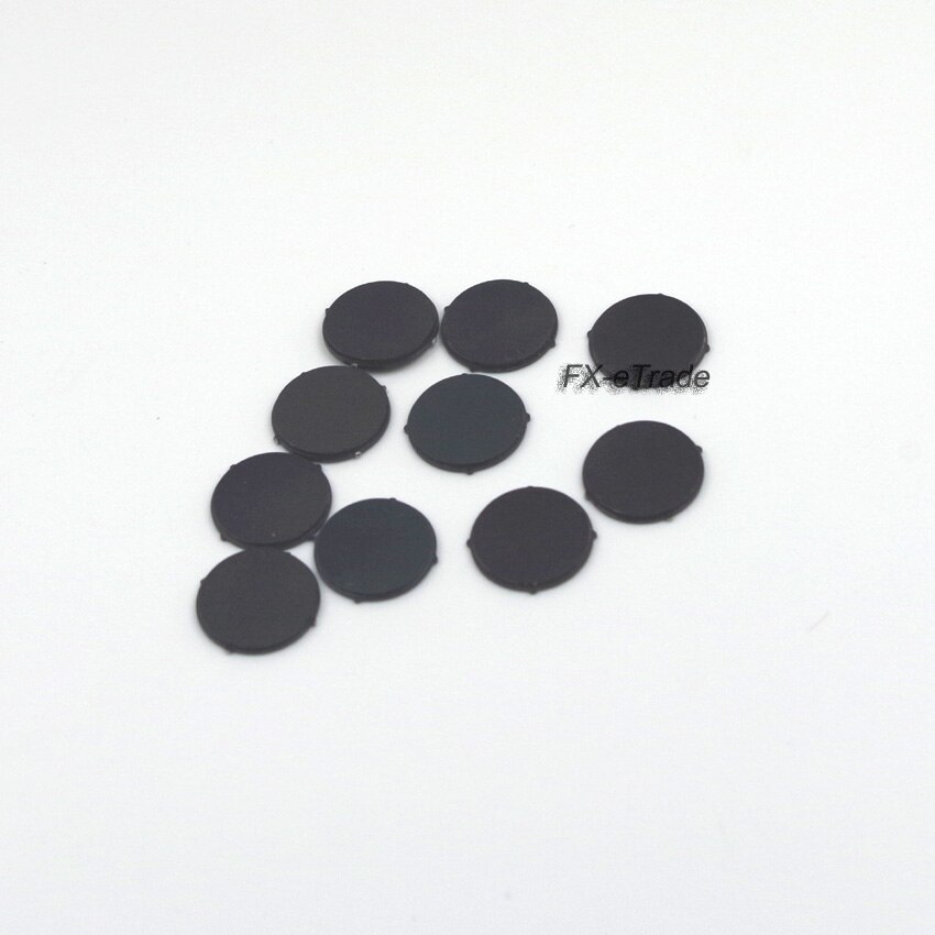 10 Uds. Botón Central Clickwheel negro plateado gris dorado rojo para iPod 6th 7th Classic 80GB 120GB 160GB: Black 10pcs
