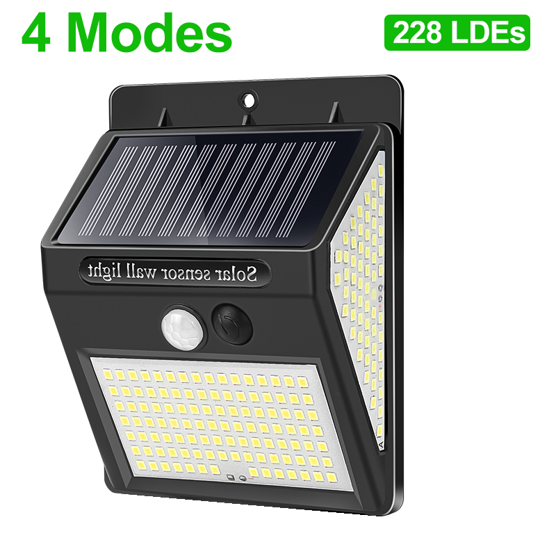 zonnelamp buitendecoratie licht IP65 waterdicht zonlicht aangedreven spotlight met bewegingssensor zonne-LED-licht buiten: Bos Groen
