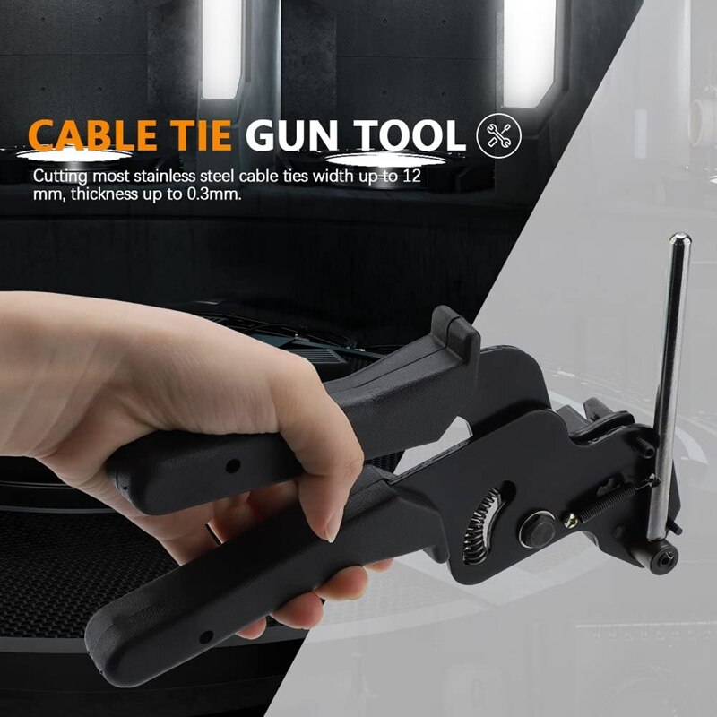 Serre-câble en acier inoxydable, outil de fixation, serre-câble, largeur de coupe inférieure à 12Mm