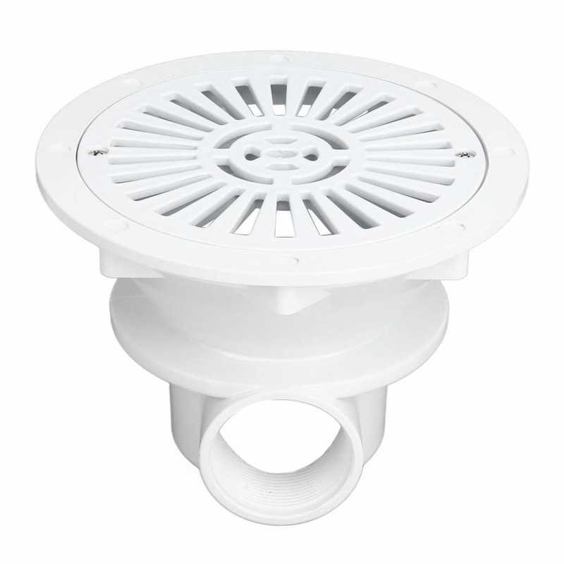 Swimming Pool Drain Pool Main Drain Floor Drain High Efficiency Uniform Gaps for Water Inlet Draining Accessory