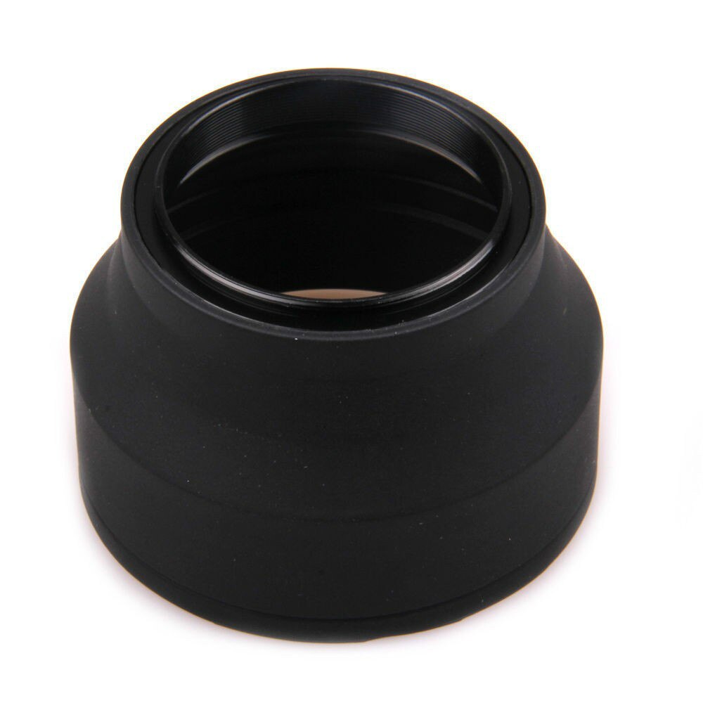 55-82mm 3-Bühne Gummi Objektiv Haube Für Sony a900 a850 a700 a550 a500 a99 a77 a65 a57 a55 a35 a33 mit DT 18-55mm/55-200mm