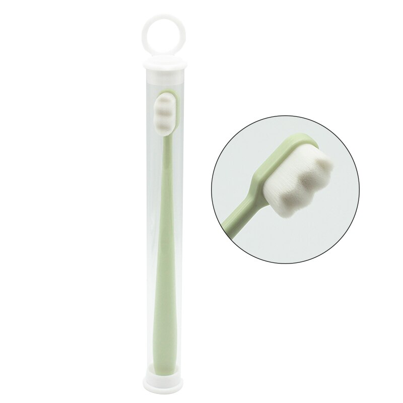 Nano Ultrafine Wave Toothbrush Million Soft Hair Tooth Cleaning Toothbrush Oral Care Tool For Adult Children: 06 1pcs