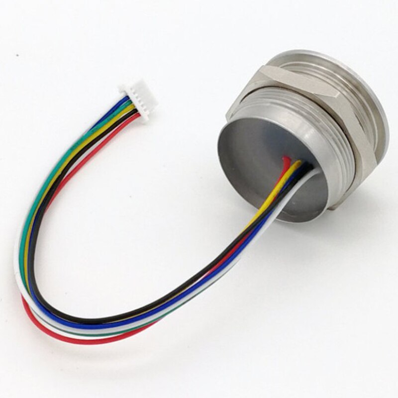 R503 Circular Round Two-Color Ring Indicator LED Control DC3.3V MX1.0-6Pin Capacitive Fingerprint Module Sensor Scanner