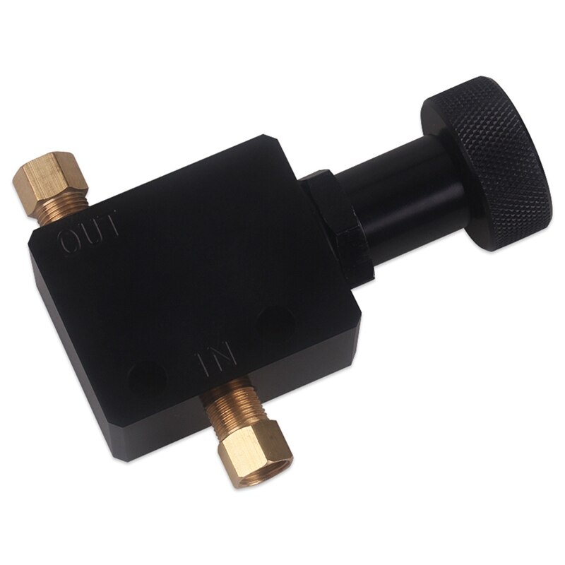 Universal Black Adjustable in Line Brake Proportioning Valve Disc Drum