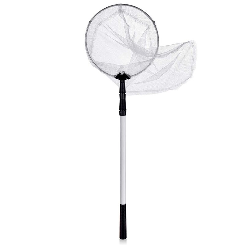 Filet de capture de papillon en Nylon avec poignée télescopique pour adultes et enfants, extensible de 37 à 68 pouces