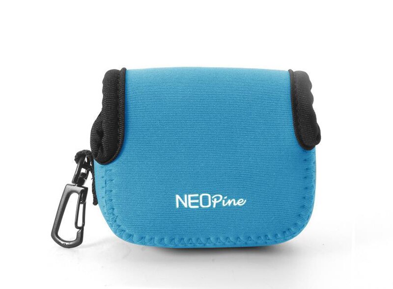 Bolso Cámara neopreno Sony RX0 DSC-RX0 RXO RX0II RX0M2, funda para cámara de acción deportiva: blue