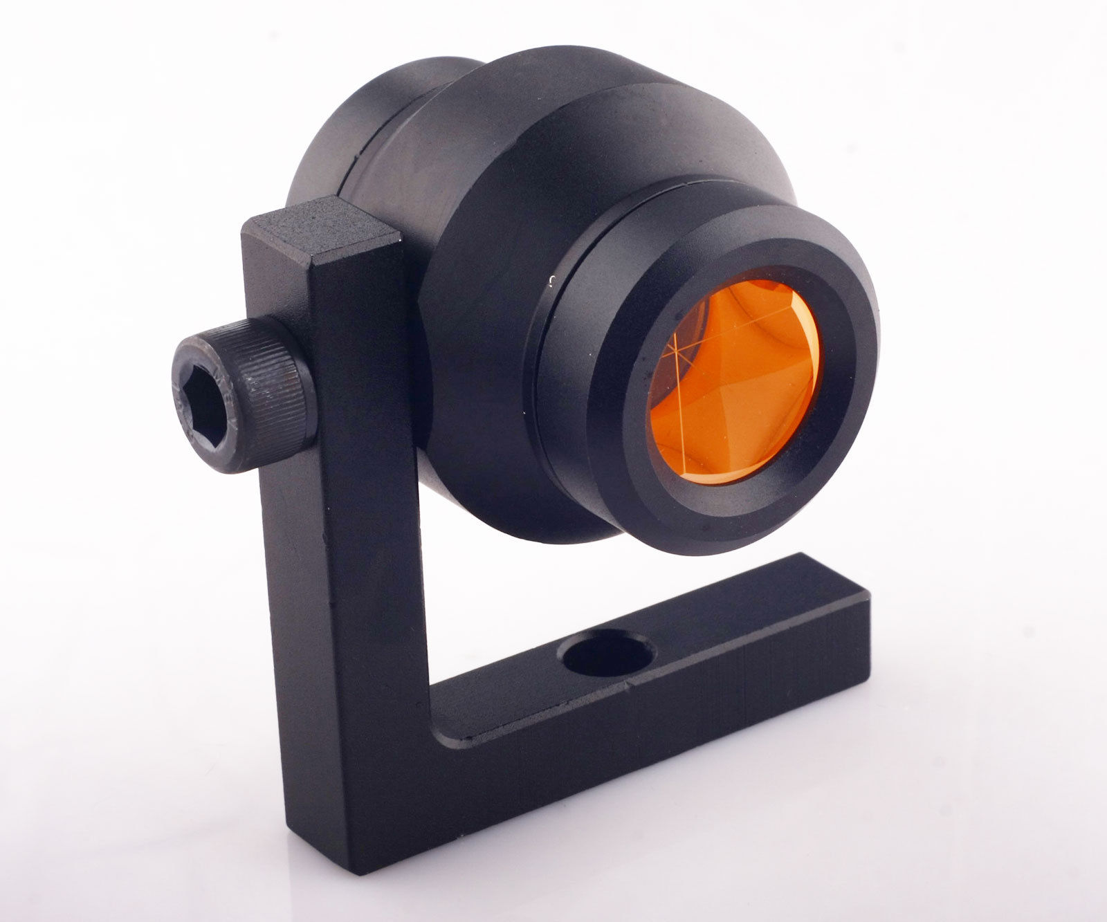 Prisma Ad Angolo Retto 90° Per Stazioni Totali – Mini Prisma L Bar 3-4″ Con Supporto, Impermeabile, Portata 600m (5 Pezzi)