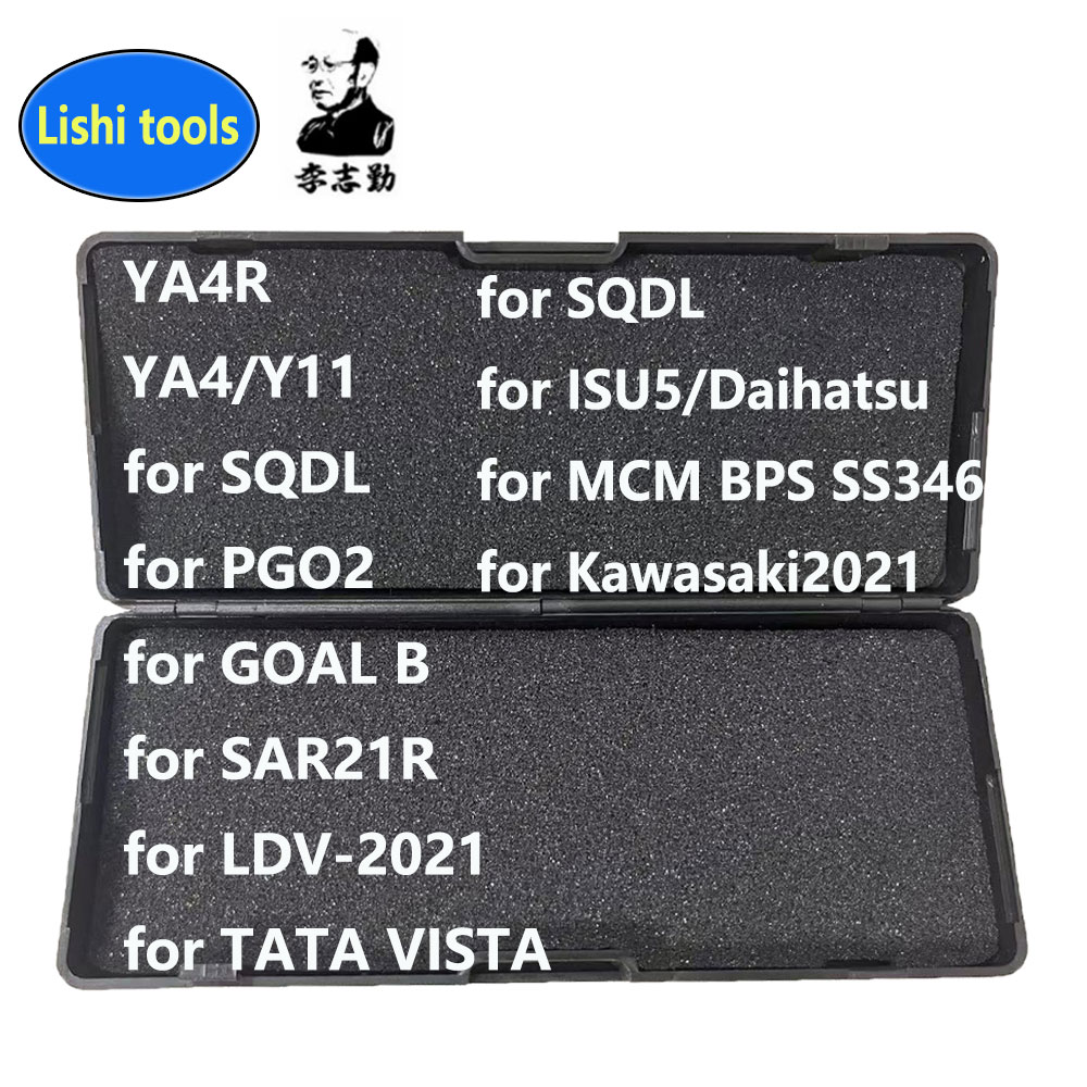 Lishi 2 in 1 verktyg  hu64 hu64(8910) hu64 v.4 hu100r/hu127 hu100r hu101 hu101 v.4 va2t v .2 va2t v .3 leksak 2 v.3 leksak 2 v.4 leksak 2 v.5