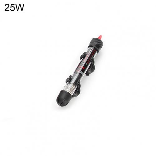 Aquarium Heater Energy-efficient Heating Insulation Heating Rod Safe Fish Tank Heating Rod with Suction Cup: 100w