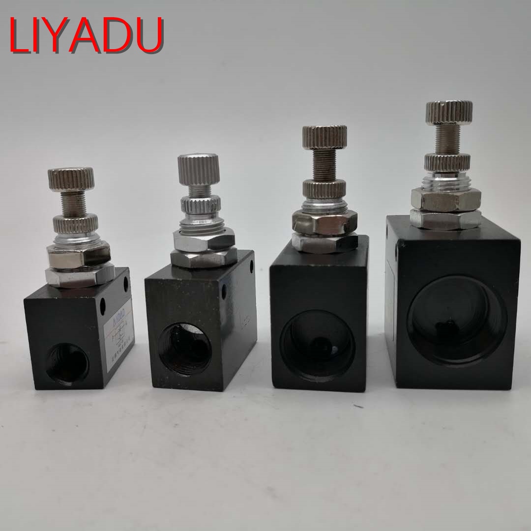 ASC-06 1/8 ASC-08 1/4 ASC-10 3/8 ASC-15 1/2 One-way gasklep Flow control valve snelheidsregeling valve Pneumatische