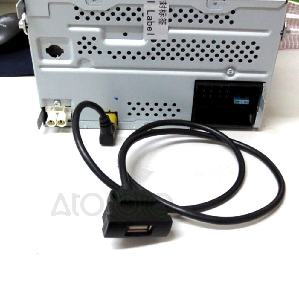 Rcd 510 rns 315 cd växlare usb gränssnittskabel adapter för skoda octavia kortplats knapp huvudenhet panel