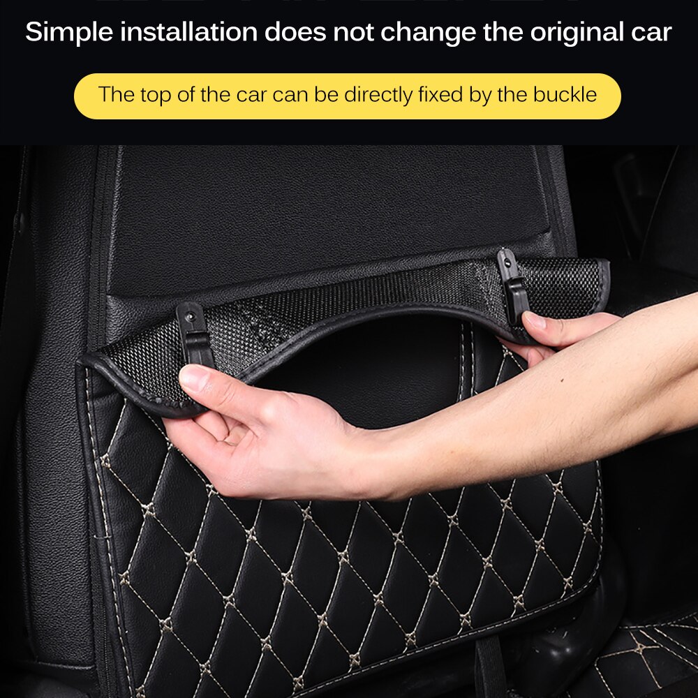 Back Seat Protector Premium Car Kick Mat Best Waterproof Protection For Upholstery From Dirt Mud Scratches
