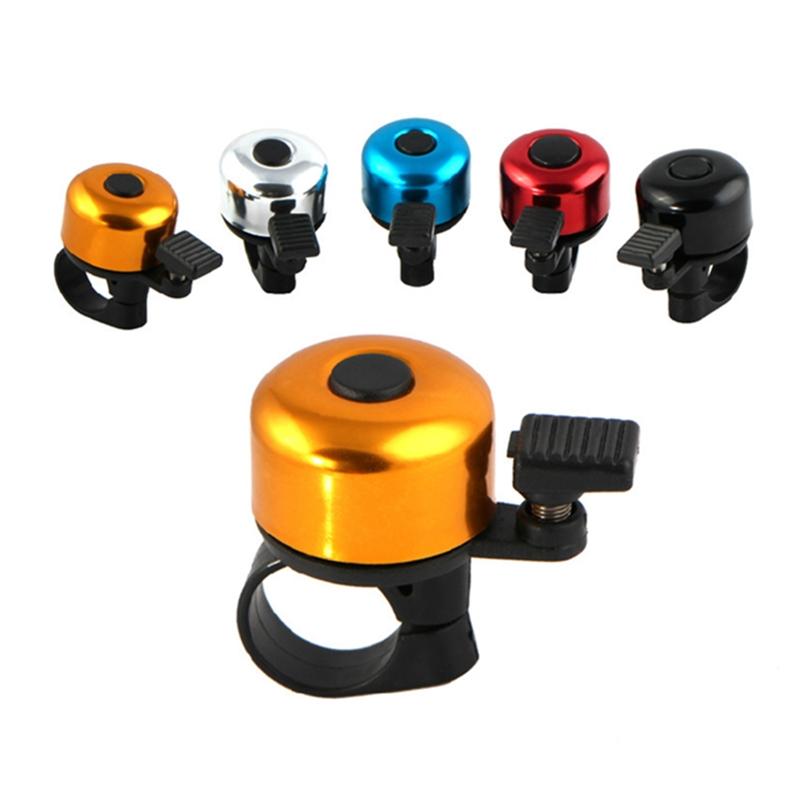 Veiligheid Fietsen Fietsstuur Metalen Ring Zwart Bike Bell Horn Sound Alarm Fiets Accessoire Outdoor Beschermende Bell Ringen