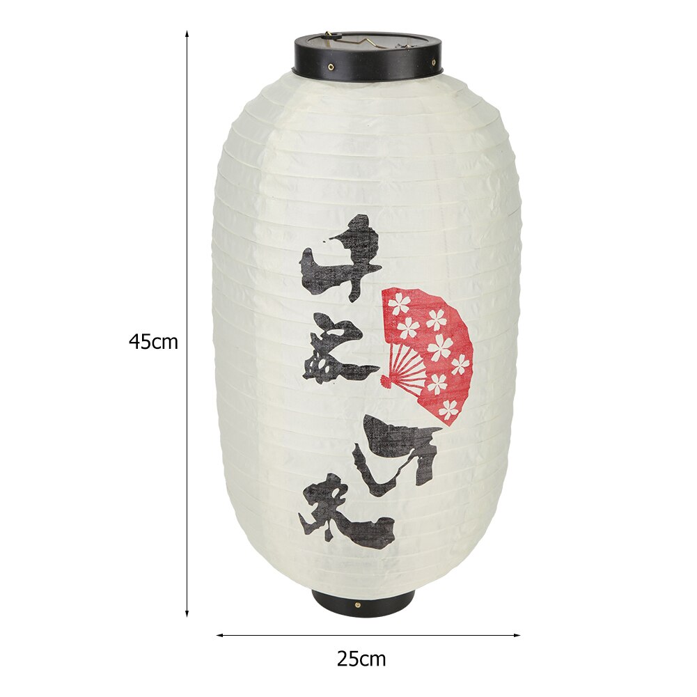 Japanse Lantaarn 10 Inch Traditionele Stijl Opknoping Lantaarn Waterdichte Chochin Restaurant Teken Pub Restaurant Party Decoratie