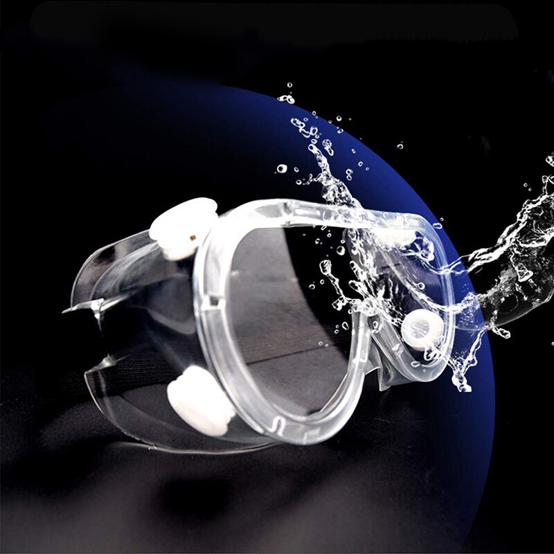 1x gafas de PVC para motocicleta, cristales de parabrisas antiniebla, equipo de protección para Motor antisalpicaduras