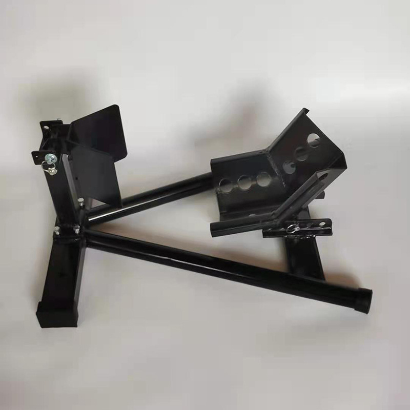 Motorradst änder Vorder-und Hinterrads tütz rahmenst änder für sterben Reparatur von Werkzeug anhängern für Auto fahrräder: Schwarz