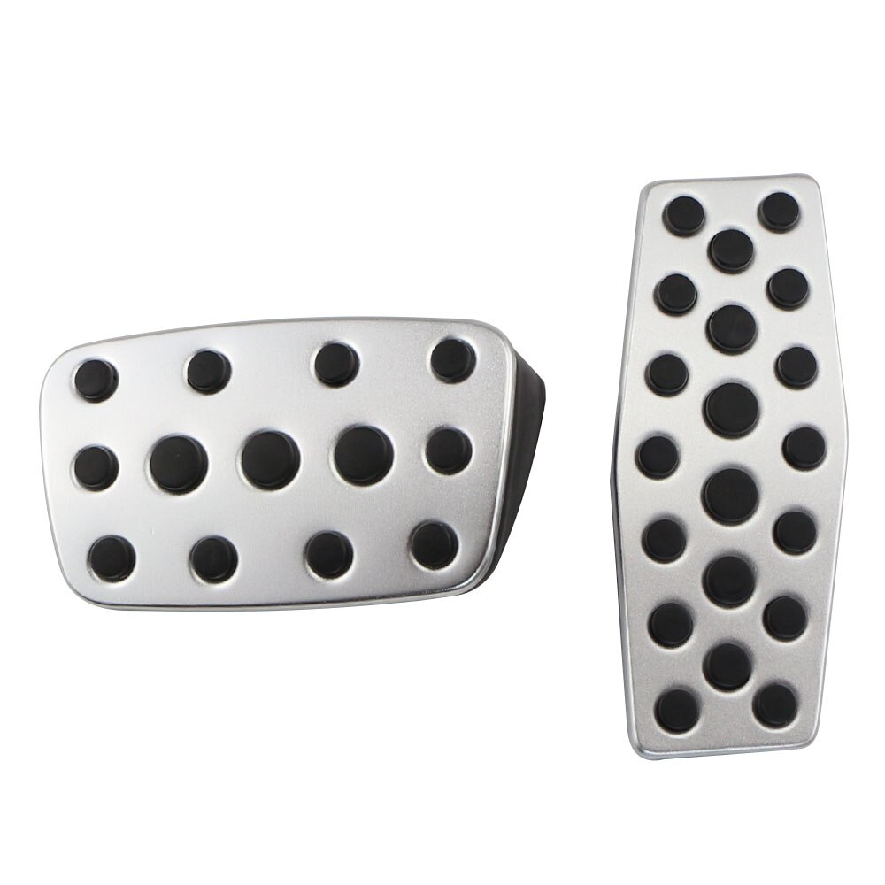 Pedales de coche para acelerador, cubierta de Pedal de freno de Gas para Opel Mokka Astra J H GTC Insignia MK1 para Vauxhall Astral MK6 Insignia MK1: AT Without Rest