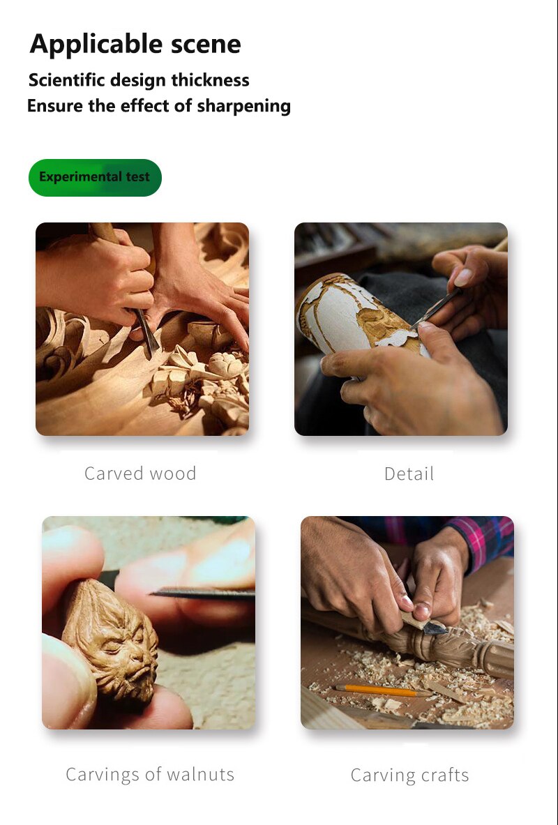 12Pcs/set Manual Wood Carving Hand Chisel Tool Set Carpenters Woodworking Carving Chisel DIY Hand Tools