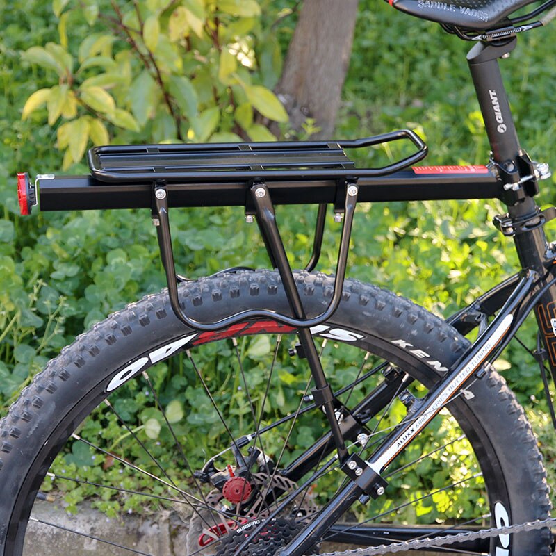 Deemount Aluminium 50KG Bagage Bagagedrager Kofferbak voor Fietsen MTB Bike Achter Plank Fiets Rekken 20- 29 inch fietsen