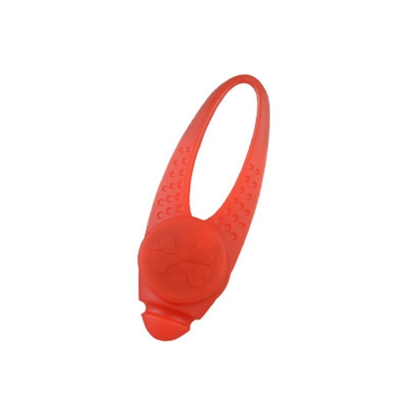 1 Uds mascotas colgante Led intermitente de seguridad de luz Led parpadeantes Collar COLGANTE para mascotas Collar mascota perro . Exclusivo. 20D1: Rojo