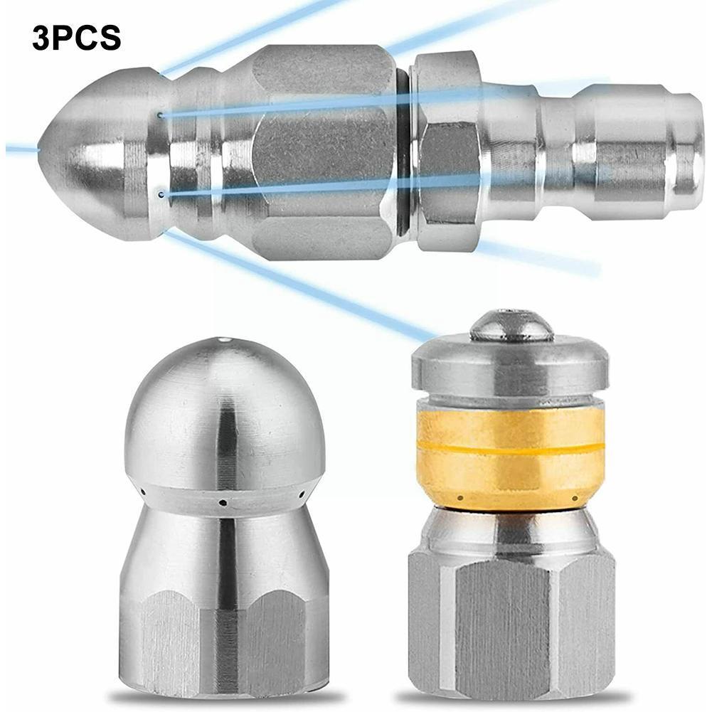 Gardening High-pressure Nozzle Water Rat Pipe Cleaning Dredge Nozzle Cleaning Pipe Nozzle Sewage G1e5