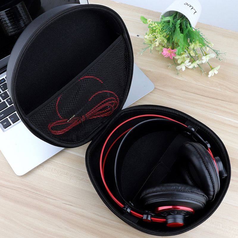 1Pc Hard EVA PU Carrying Travel Case Anti-scratch Storage Bag for AKG K701 Headset Storage Bag