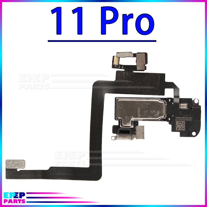 1Stck Hörer Mit Nähe Licht Sensor biegen Kabel Für iPhone X XR XS 11 11Profi 12 12Mini 12Profi max Ohr Lautsprecher: 11 Profi