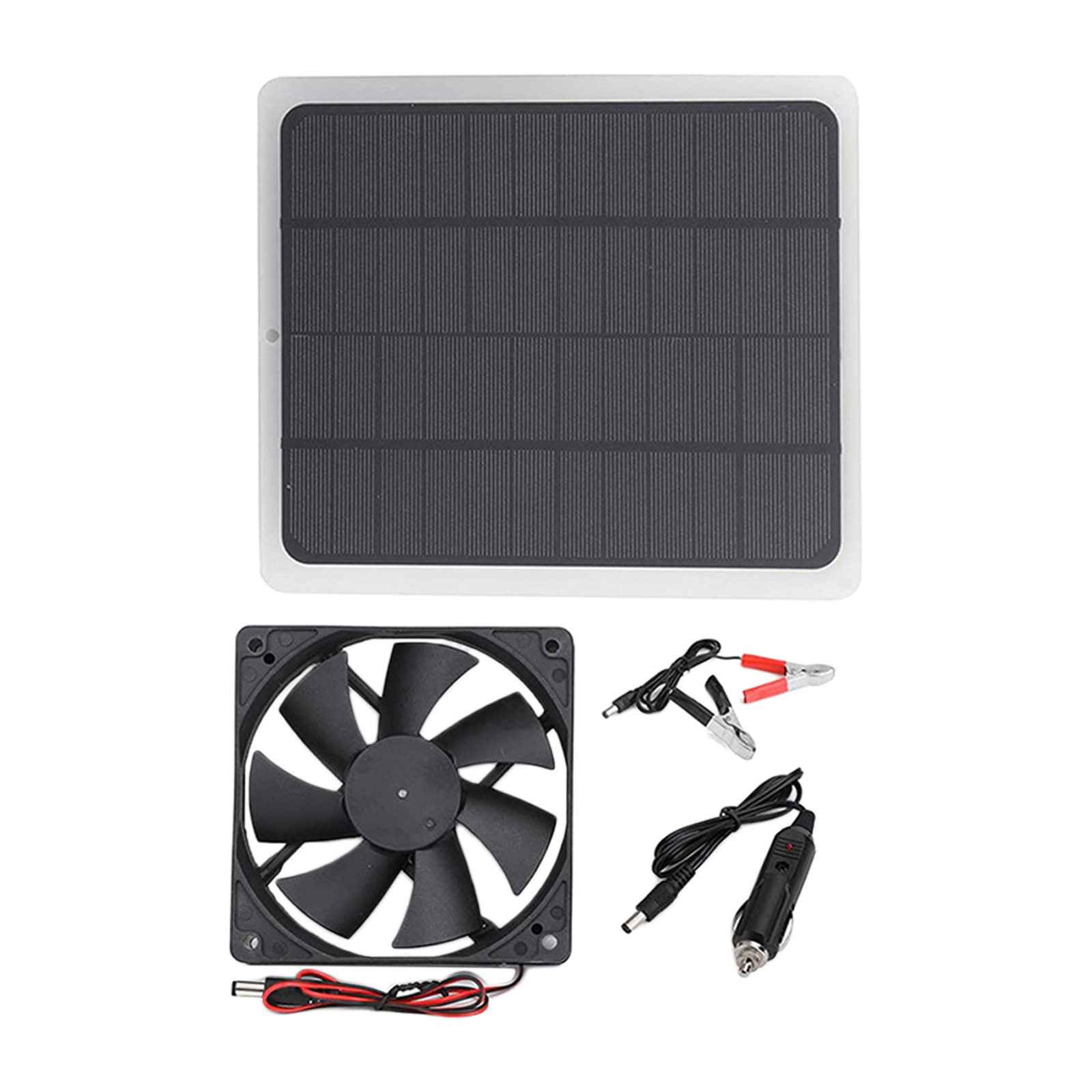 Mini ventilateur solaire pour serre, poulailler, économie d&#39;énergie
