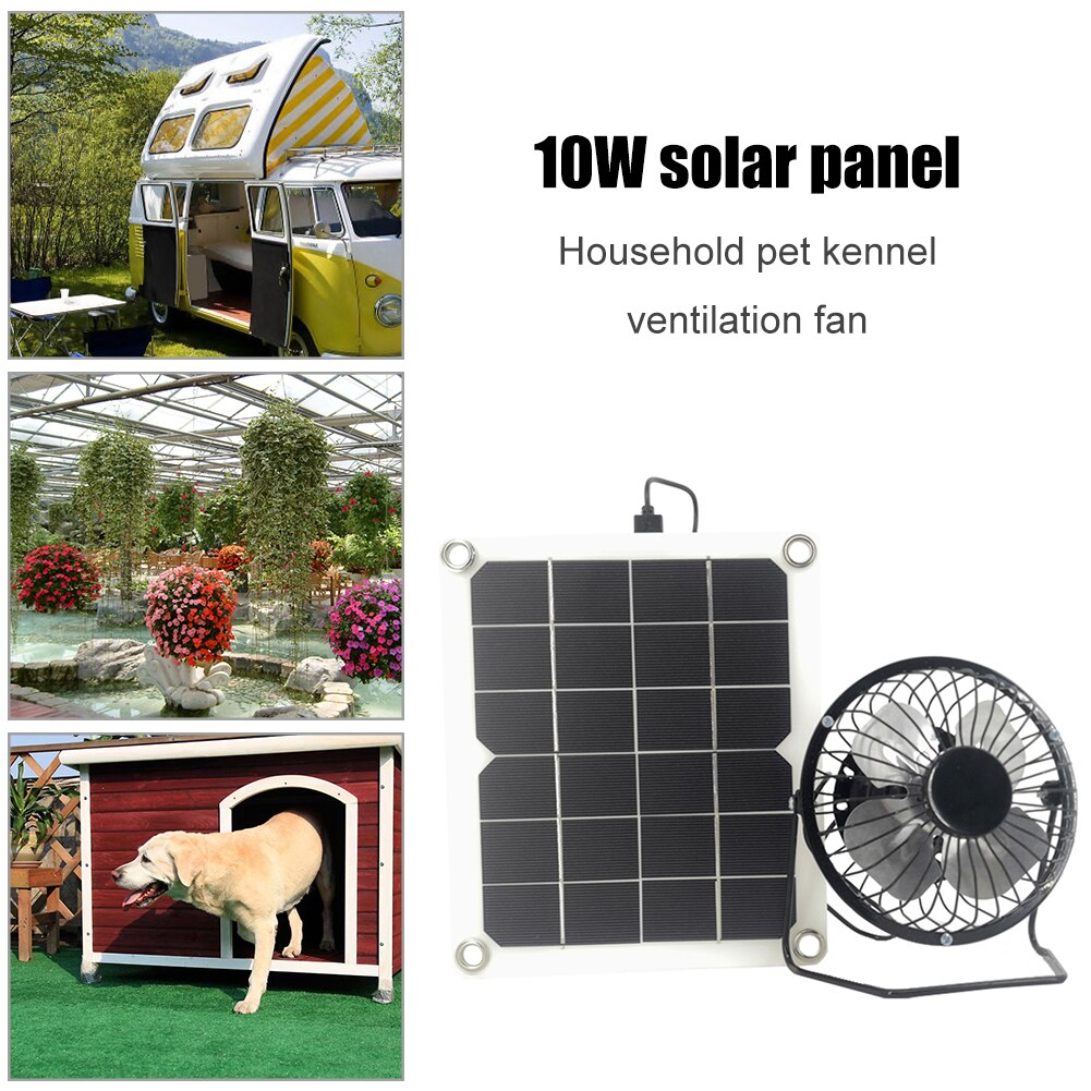 VEVOR Solar Ventilator, Belüftung, Lüfter, 340x70 mm