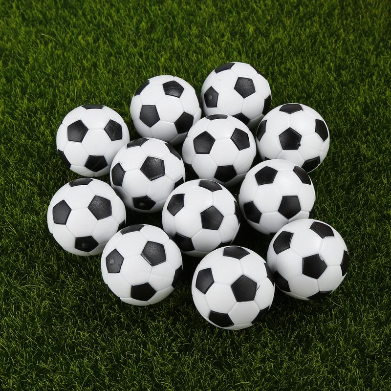 4 Stuks 32Mm Voetbal Fussball Soccerball Sport Ronde Indoor Games Tafelvoetbal Tafel Voetbal Plastic Voetbal
