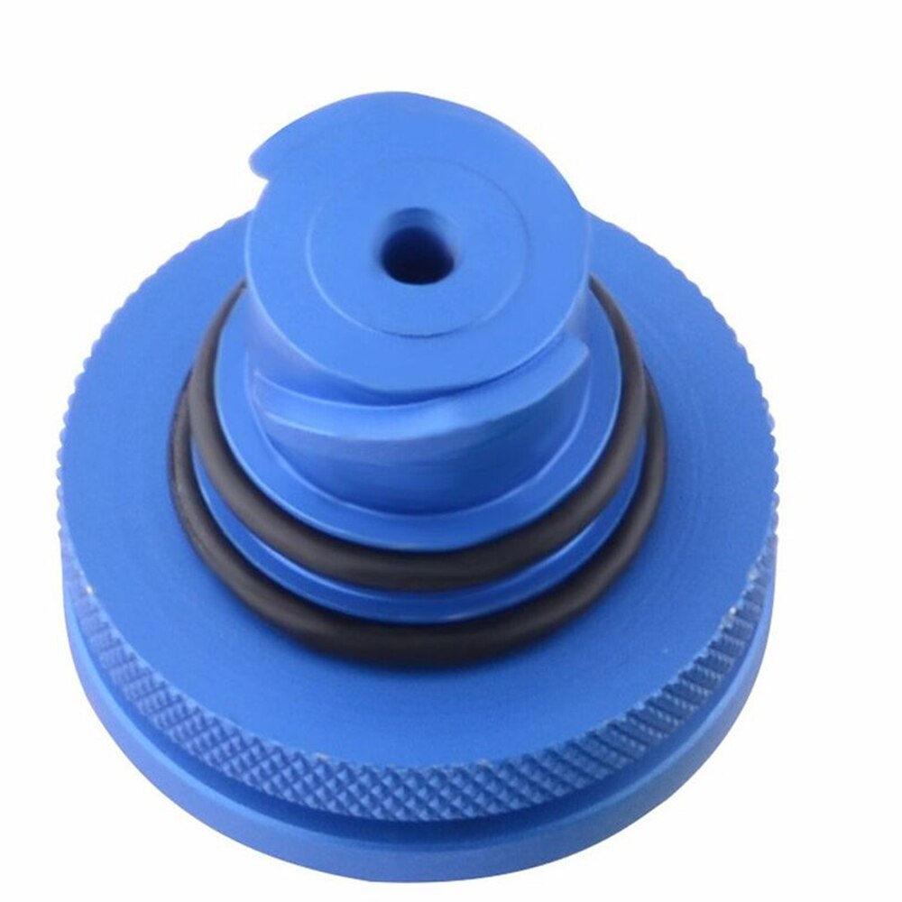 Blauw Billet Aluminium Def Tank Cap Cover Voor -18 Dodge Ram 2500 3500 Cummins