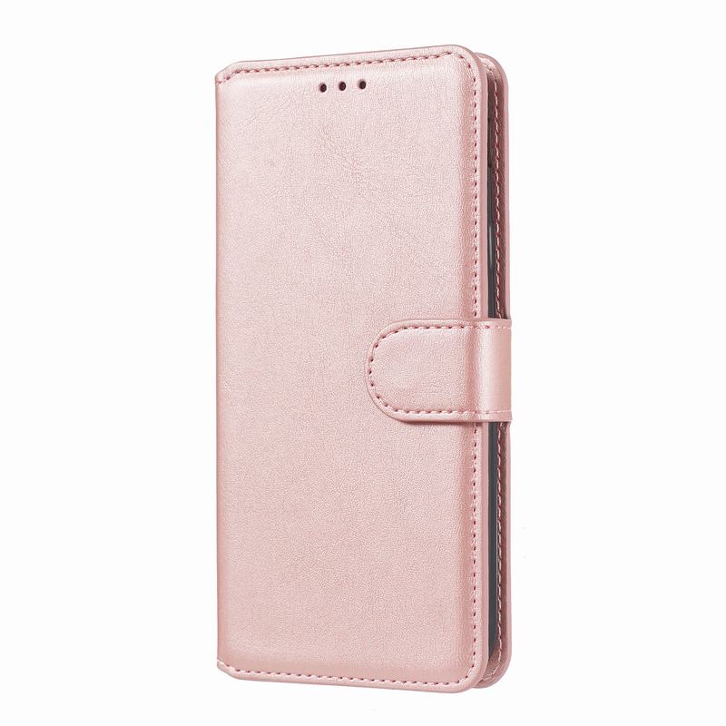 Funda magnética de lujo para Samsung Galaxy J7 Pro, funda con soporte para teléfono móvil Samsung Galaxy J7 Pro , cartera de cuero para Samsung Galaxy J730 7: For J7 Pro(2017) / Rose gold
